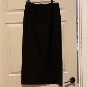 Eddie Bauer Long Wool Blend Skirt